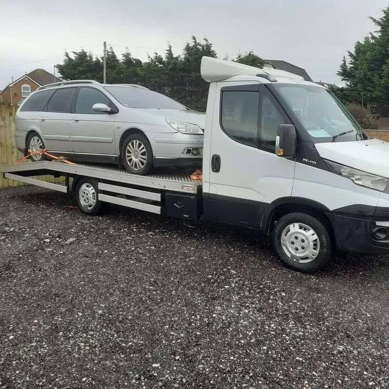 Estate car sold for scrap in Dalston